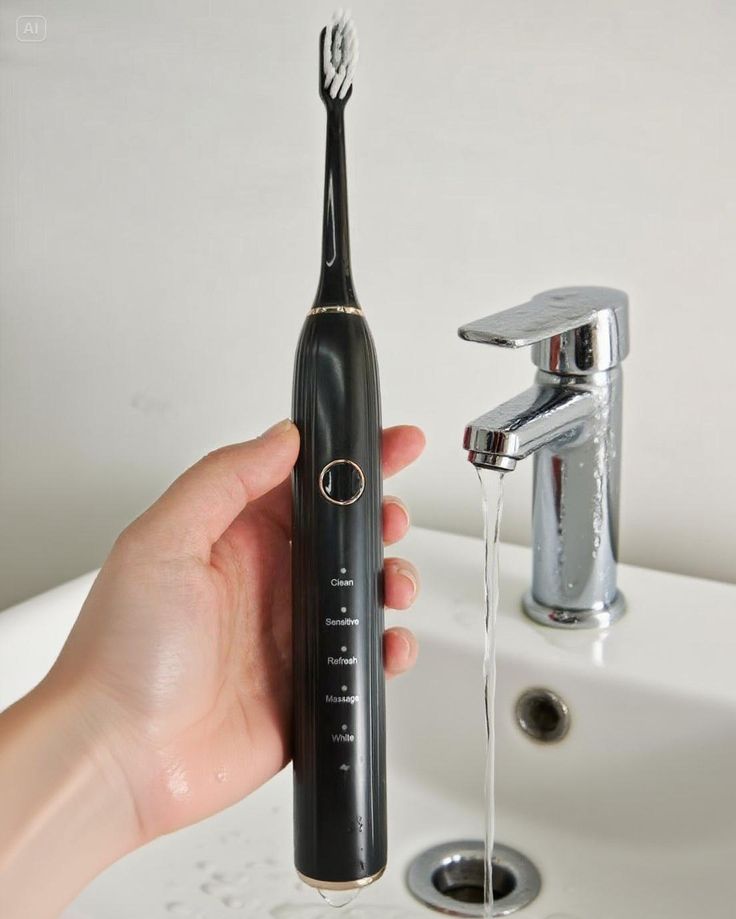 6 Clean Modes Washable Teeth Whitening and Cleaning Brush X-3 Sonic Electric Toothbrush USB Rechargeable Tooth Brush For Adult