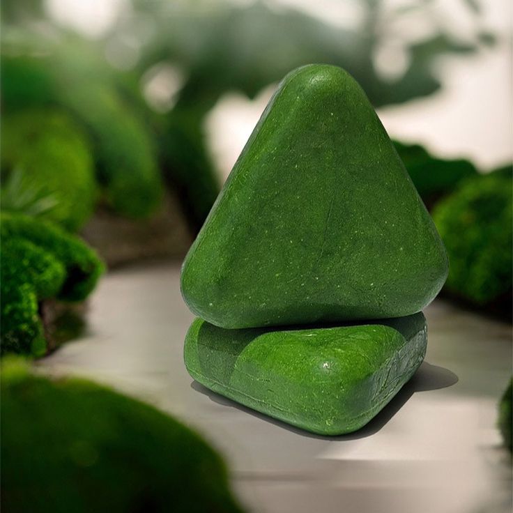 120g Seven Green Platycladi Usman Grass Handmade Shampoo Flushing Anti-removal Hair Refreshing Clean Soap Healthy And Nouri F2Y2