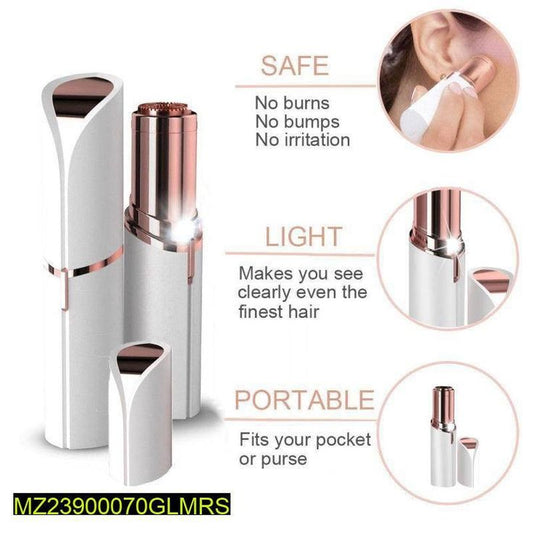 Women's Hair Remover Epilator Face Hair Removal Lipstick Shaver Electric Eyebrow Trimmer Mini Shaver Epilator Hair Removal Tool
