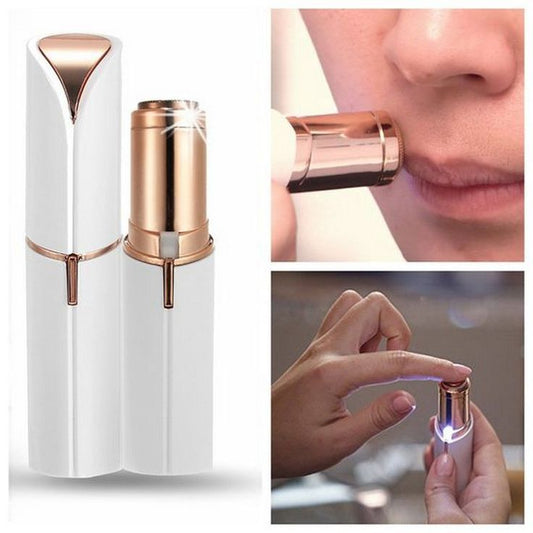 Women's Hair Remover Epilator Face Hair Removal Lipstick Shaver Electric Eyebrow Trimmer Mini Shaver Epilator Hair Removal Tool