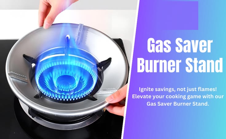 Home Gas Stove Fire Wind Proof Energy Saver Cover Wind Shield Bracket Disk Fire Reflection Windproof Stand Kitchen Cooker Cover